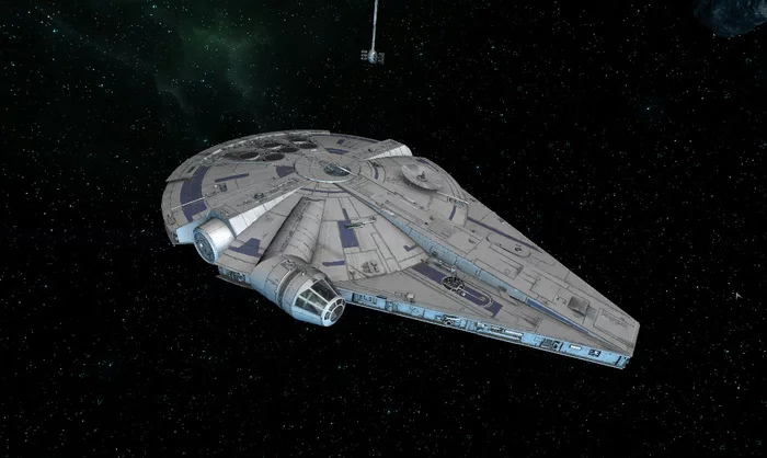 Millennium Falcon. A combat cargo carrier or the strangest starship in the Star Wars universe. Part II: Armament - My, Yt-1300, Star Wars, Millennium falcon, Video, Longpost