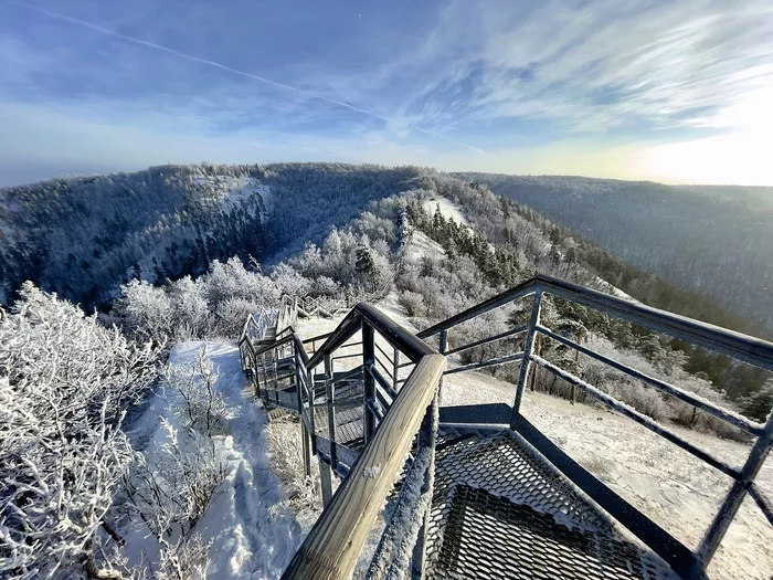 Mount Strelnaya in winter - My, The mountains, Nature, Longpost, Samara, Tolyatti, Zhiguli, The photo, Tourism