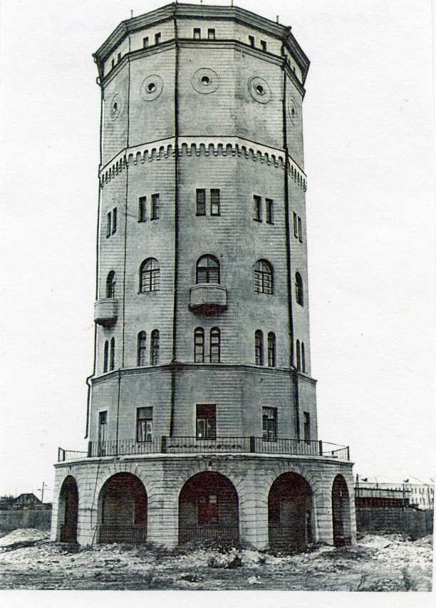 In Tula there is also an old water tower, converted into a residential apartment building - Water tower, Architecture, Tula, Lodging, Longpost