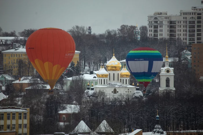 Apples in the Snow - My, Aeronautics, Dmitrov, Sport, Hot Air Balloon, Balloon