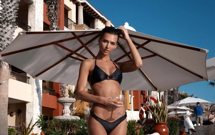 Rachel Cook - Nirvana Magazine Issue 11 part 1 - NSFW, Girls, Erotic, Longpost, Rachel Cook, Boobs, Booty, Swimsuit, PHOTOSESSION, 18+