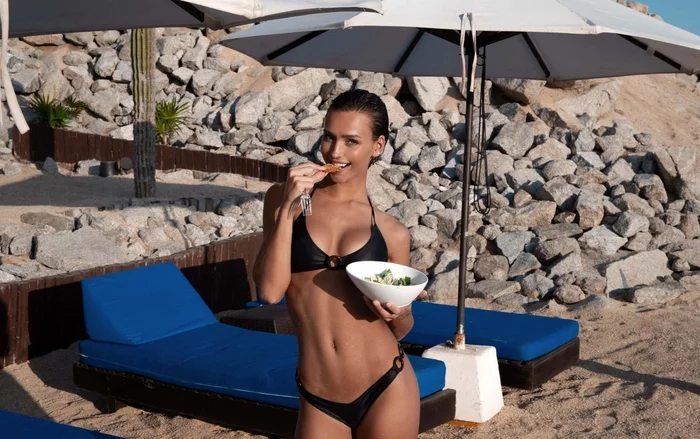 Rachel Cook - Nirvana Magazine Issue 11 part 1 - NSFW, Girls, Erotic, Longpost, Rachel Cook, Boobs, Booty, Swimsuit, PHOTOSESSION, 18+
