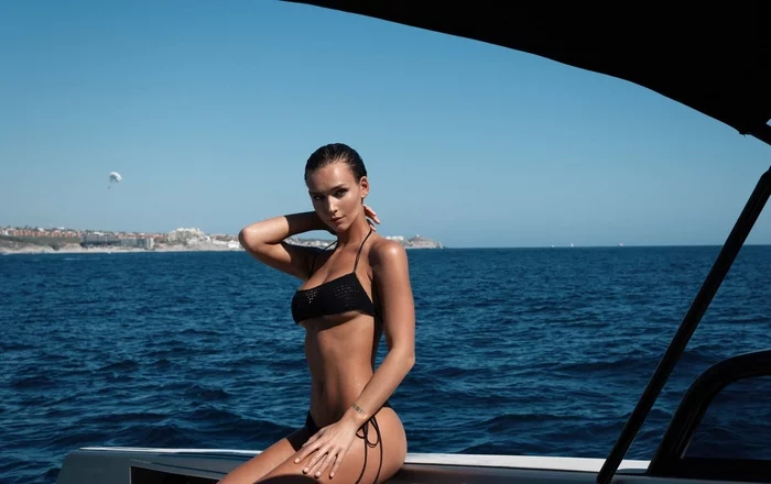 Rachel Cook - Nirvana Magazine Issue 11 part 1 - NSFW, Girls, Erotic, Longpost, Rachel Cook, Boobs, Booty, Swimsuit, PHOTOSESSION, 18+