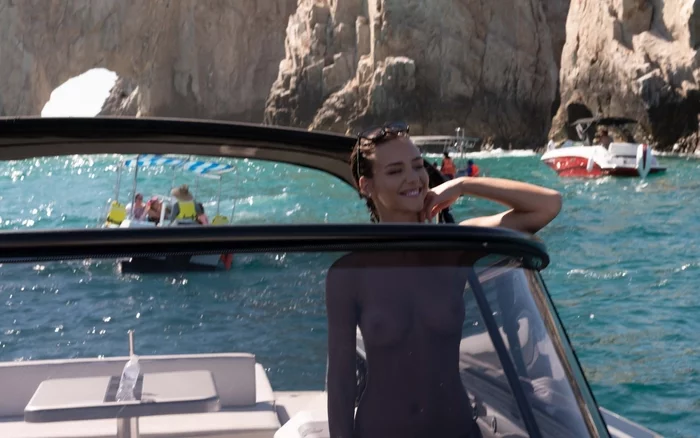 Rachel Cook - Nirvana Magazine Issue 11 part 1 - NSFW, Girls, Erotic, Longpost, Rachel Cook, Boobs, Booty, Swimsuit, PHOTOSESSION, 18+