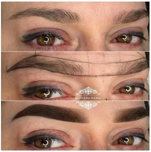 Looking to meet a girl with hair eyebrows - My, Brows, Brezhnev's eyebrows, Natural beauty, Beauty requires sacrifice, Permanent makeup, Longpost