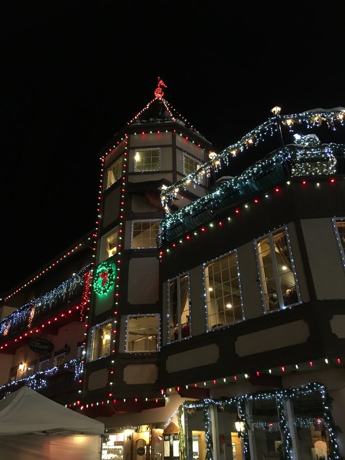 Уютная немецкая деревушка в горах Вашингтона США, Вашингтон, Новый Год, Красота, Длиннопост