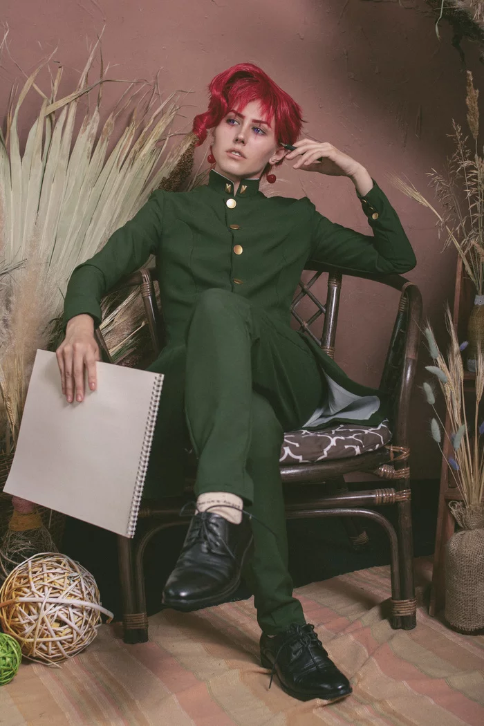 Cherry donuts - My, Jojos bizarre adventure, Cosplay, Anime, Manga, Longpost, Kakyouin Noriaki