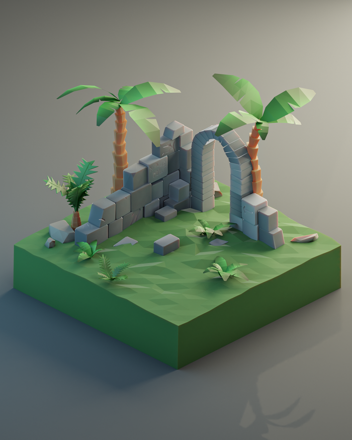   Low Poly Low poly, 3D, , , ,  