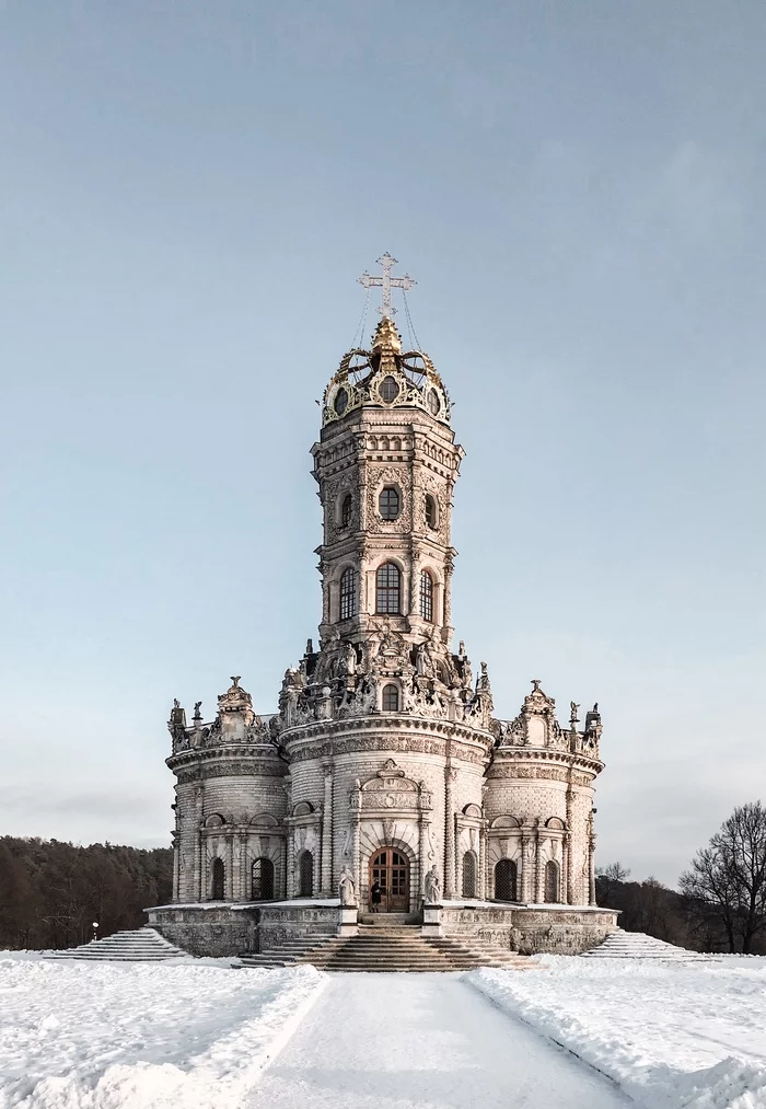 European architecture in a Russian village - My, История России, Travels, Russia, Travel across Russia, Story, Architecture, Longpost, Dubrovitsy, Podolsk, Moscow region, The photo