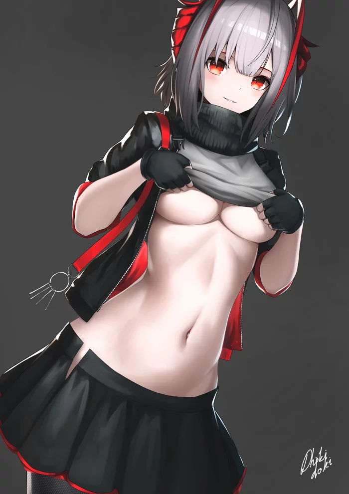 Дабрью - NSFW, Arknights, Аниме, Anime Art, W (Arknights), Длиннопост