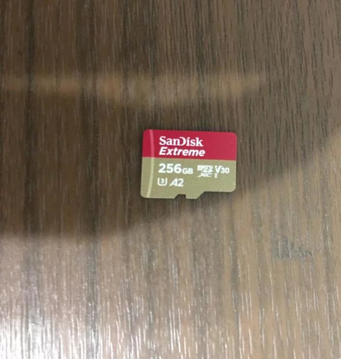 Micro SD 256gb low speed. - My, Help, Microsd, Sandisk, Question, Longpost