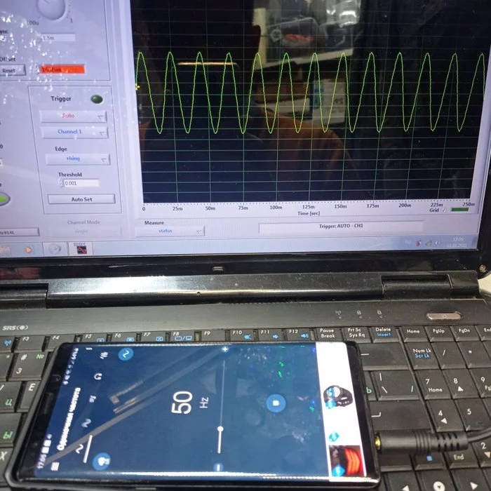 Computer as an oscilloscope. Toy? Experiment - My, Oscilloscope, With your own hands, Computer, Longpost