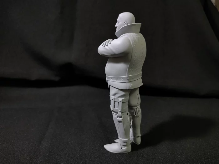 Сигизмунд Дийкстра. Печать 3d модели - Моё, Ведьмак, Ведьмак 3: Дикая охота, Zbrush, 3D моделирование, 3D печать, Компьютерные игры, Видео, Длиннопост, Дийкстра