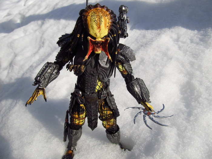 Хищник Scar фигурка NECA Коллекционные фигурки, Neca, Чужой против Хищника, Avp, Видео, Длиннопост, Хищник (фильм)