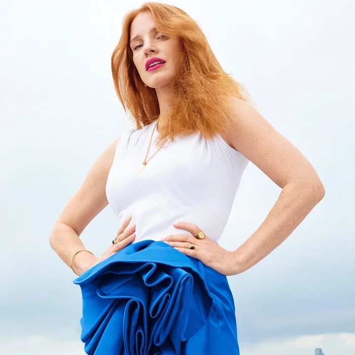 Jessica Chastain for Shape, 2021 - Jessica Chastain, The photo, Magazine, PHOTOSESSION, Actors and actresses, Celebrities, 2021, Shape, Longpost