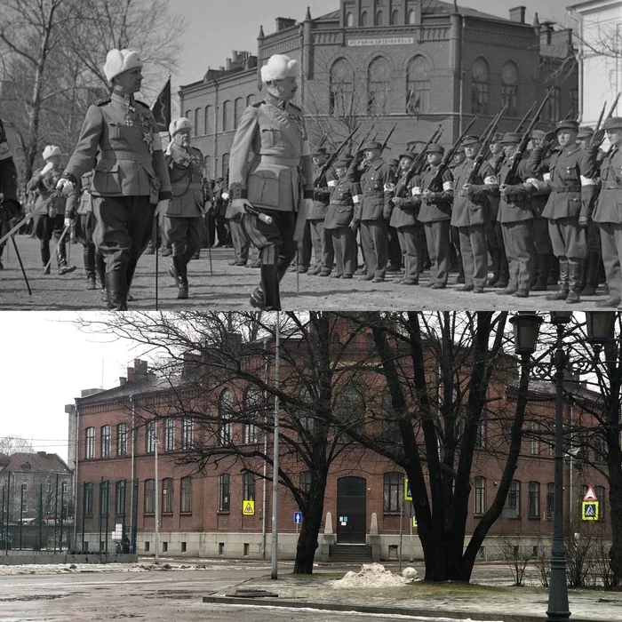 Photo comparisons of Vyborg during the war years - Story, Comparison, Longpost