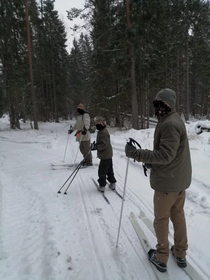 Skis sports and tourist army - My, Skis, Karelian Isthmus, Tourism, Longpost