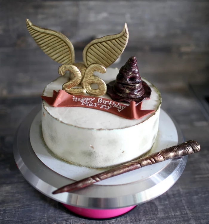 Harry Potter Cake - My, Cake, Cake, Creation, Harry Potter, Joanne Rowling, Needlework without process