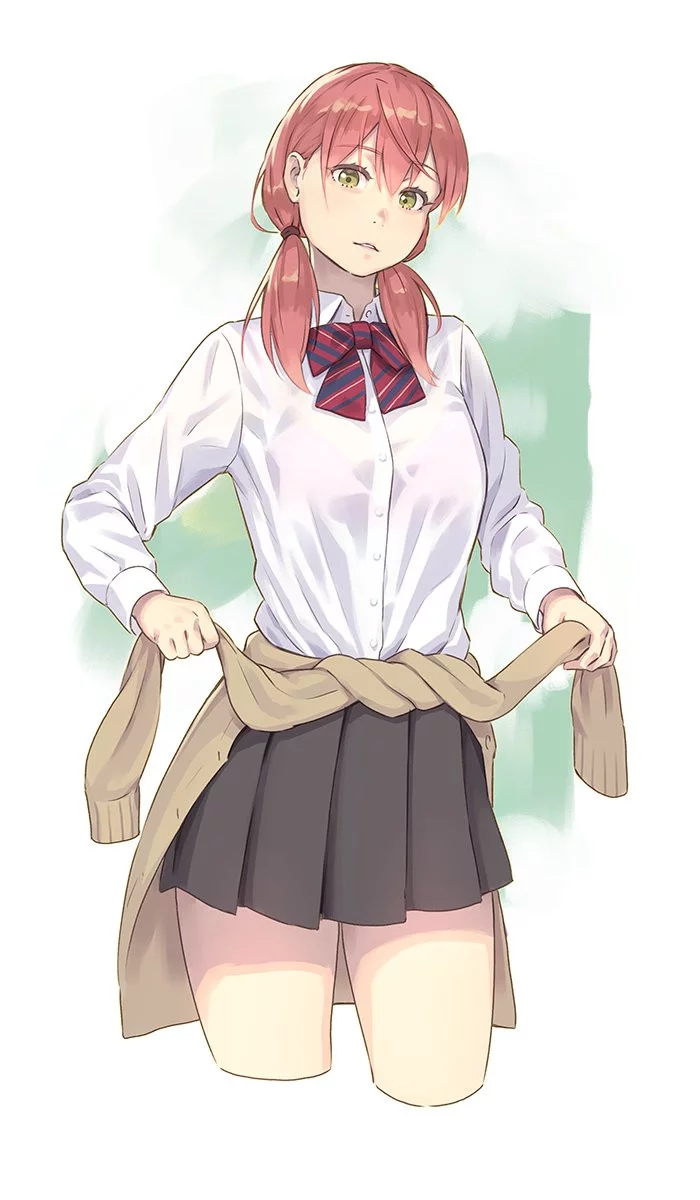 JK Akashi - Kantai collection, Akashi, Anime, Anime art, Art, Girls, Yuji, School uniform