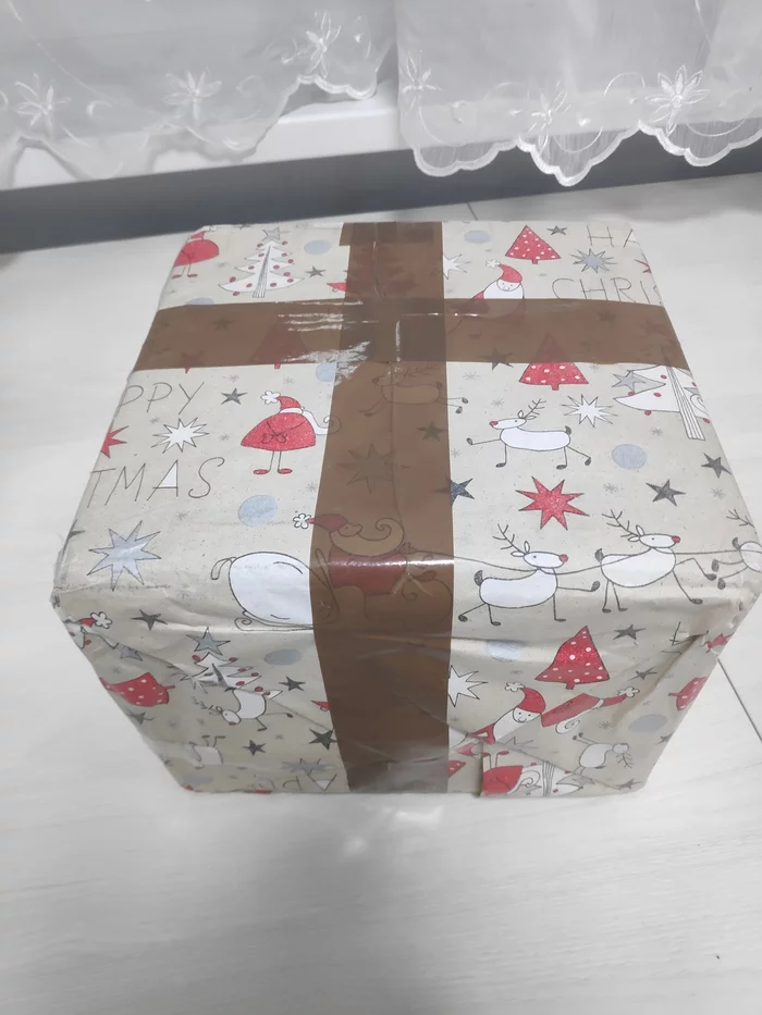 The long-awaited New Year's package from secret Santa Claus from Germany - My, Gift exchange report, Gift exchange, New Year, Secret Santa, Longpost