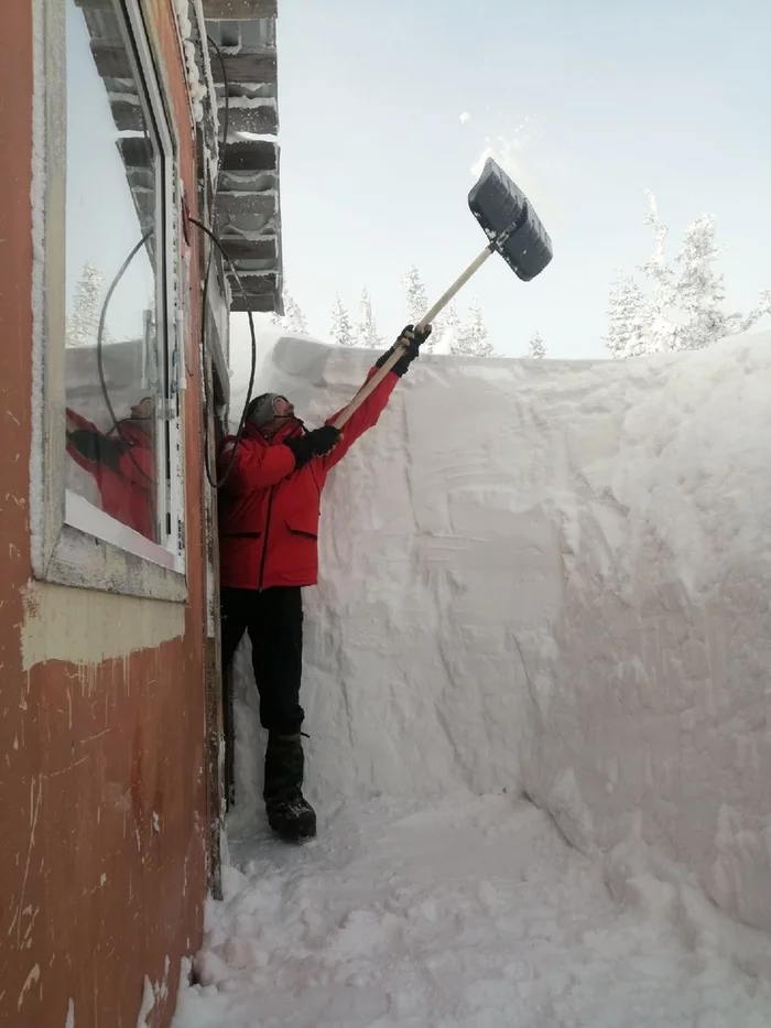 I'll go, I'll go - My, Work, Winter, Snow, Sheregesh, Longpost