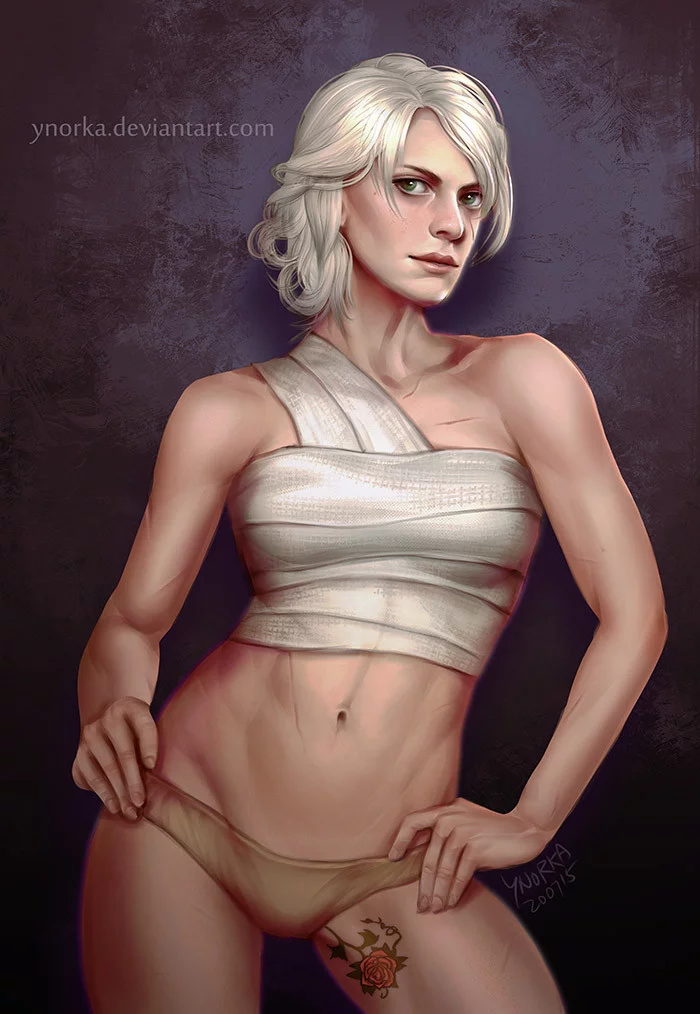 Ciri - Ciri, The Witcher 3: Wild Hunt, Witcher, Art, Ynorka