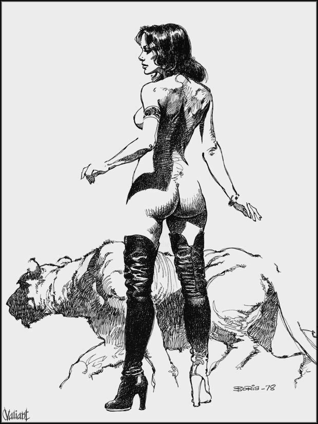 Boris Vallejo - NSFW, Boris Vallejo, Art, Longpost