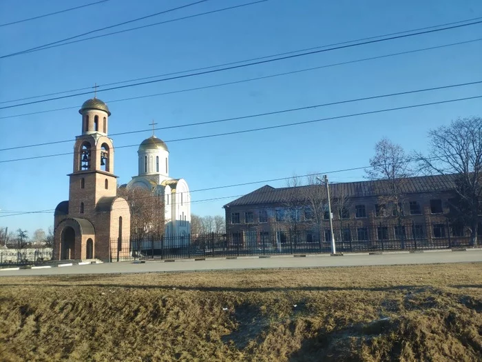 There are two churches at once, erected in memory of the victims of the terrorist attack in Beslan. North Ossetia - Temple, Religion, Tragedy, Beslan, Terrorist attack