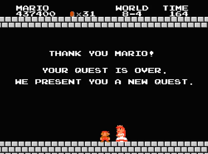 Found my princess at 35! - My, Games, Prefixes, 8 bit, Mario
