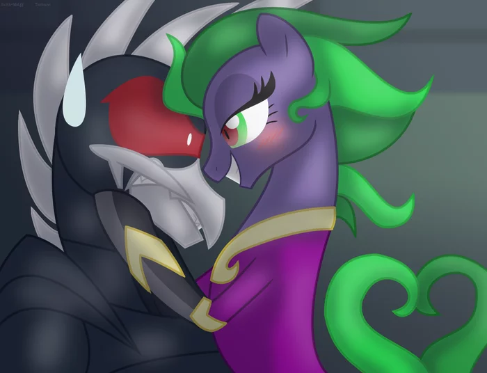 Run Gigan! RUN! - My Little Pony, MLP Crossover, Картинки, Годзилла, Гиганты