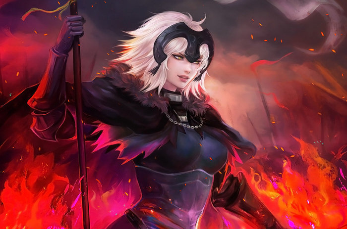 Jeanne Alter , Anime Art, Jeanne Alter, Fate, Fate Grand Order