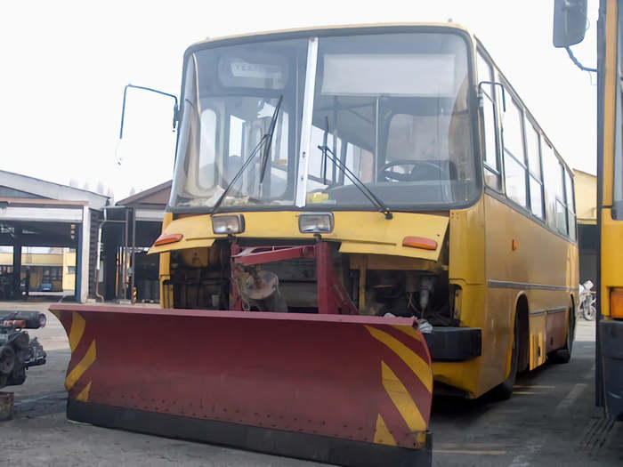 Ikarus snow blower - Ikarus, Bus, Snowblower