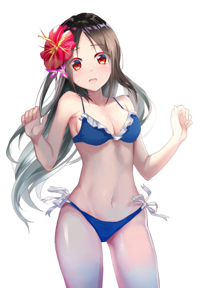 Kaguya - NSFW, Kaguya-Sama wa Kokurasetai, Shinomiya kaguya, Anime art, Anime, Swimsuit