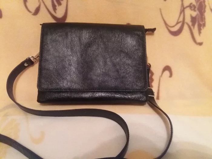 Lady's bag - My, Leather craft, Natural leather, Longpost, Needlework without process, Needlework, Leather products