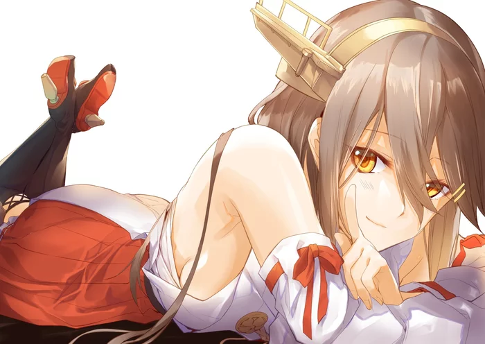 Haruna - Kantai collection, Haruna, Anime, Anime art, Art, Girls