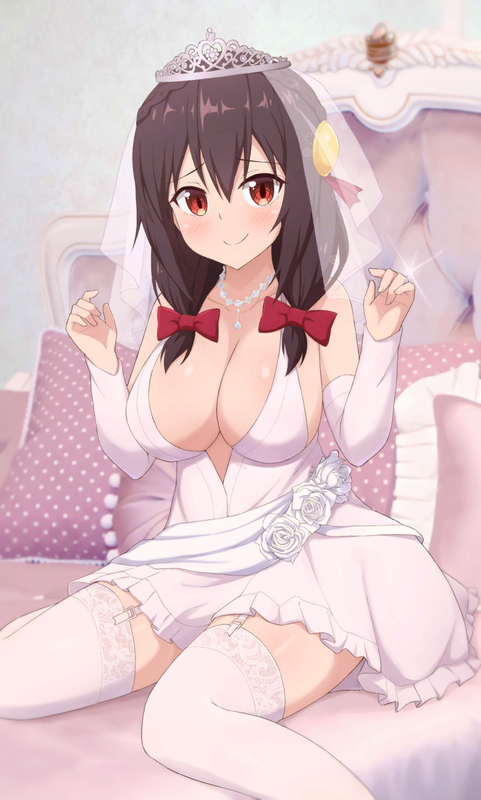 Bride Yunyun Konosuba, Yunyun, Anime Art, 