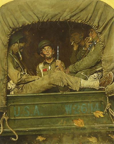 Norman Rockwell's love for detail - Painting, Art, Painting, Norman Rockwell, Longpost