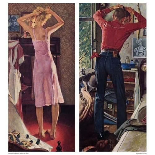 Norman Rockwell's love for detail - Painting, Art, Painting, Norman Rockwell, Longpost