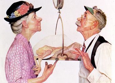 Norman Rockwell's love for detail - Painting, Art, Painting, Norman Rockwell, Longpost