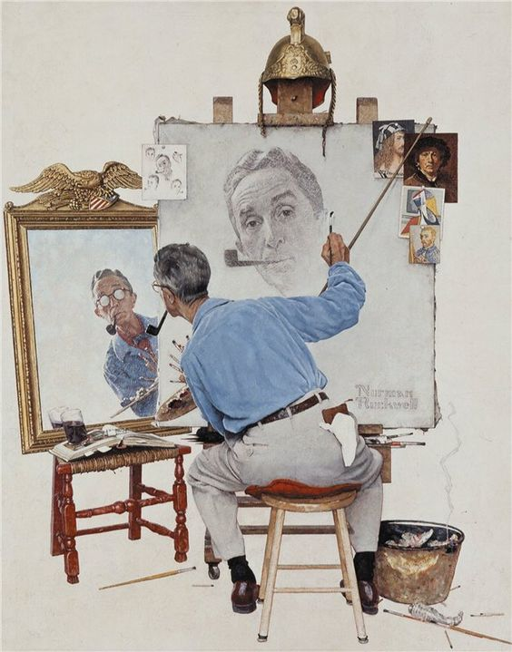 Norman Rockwell's love for detail - Painting, Art, Painting, Norman Rockwell, Longpost