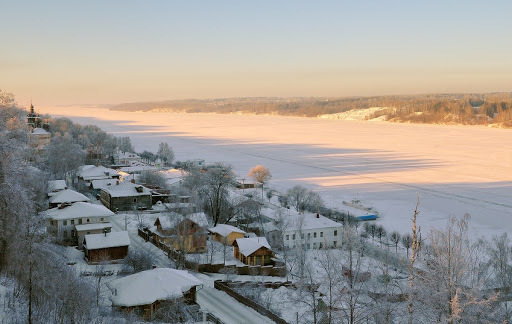 Zimny ??Plyos, Ivanovo region - Plyos, Winter, beauty, The photo, Longpost