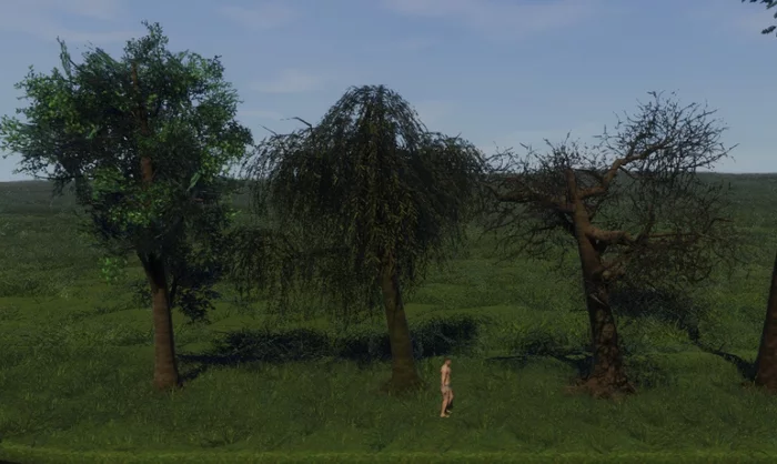 Procedurally generated trees. How I decided to make a bagel in Unity. Part 5 - Longpost, GIF, Инди, Games, Development of, Unity, My
