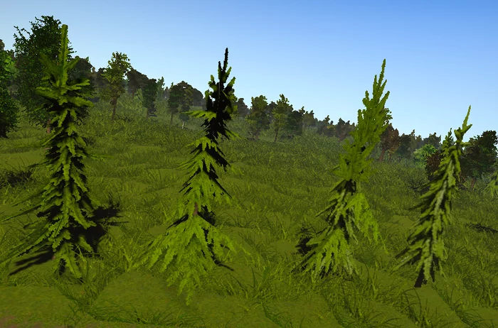 Procedurally generated trees. How I decided to make a bagel in Unity. Part 5 - Longpost, GIF, Инди, Games, Development of, Unity, My