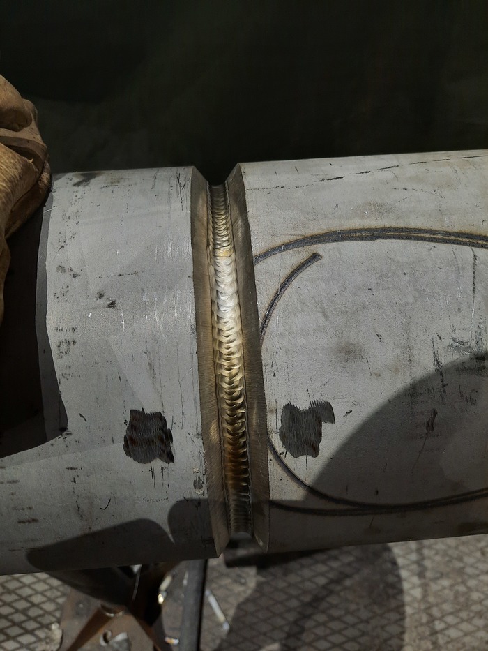 Работа аргонодуговой сваркой от первого лица