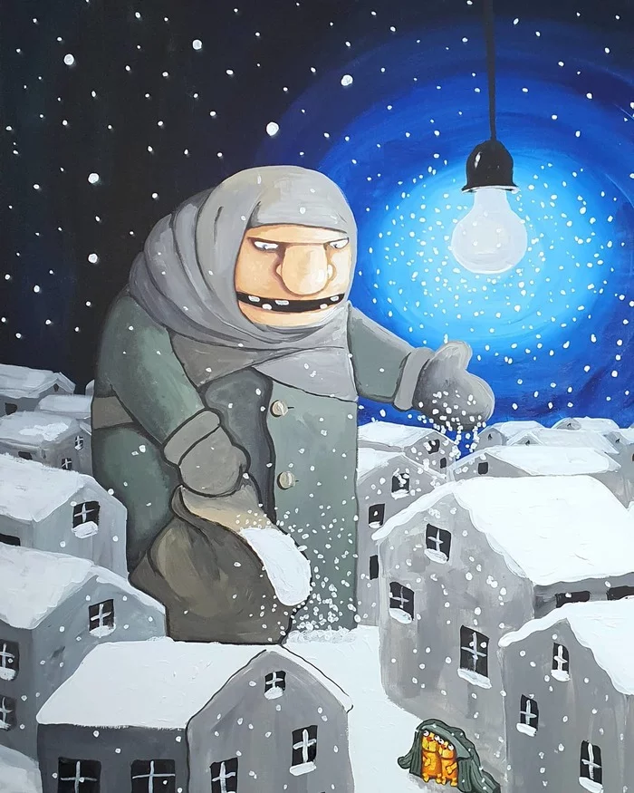 Mother Winter - Vasya Lozhkin, Humor, Images, Winter