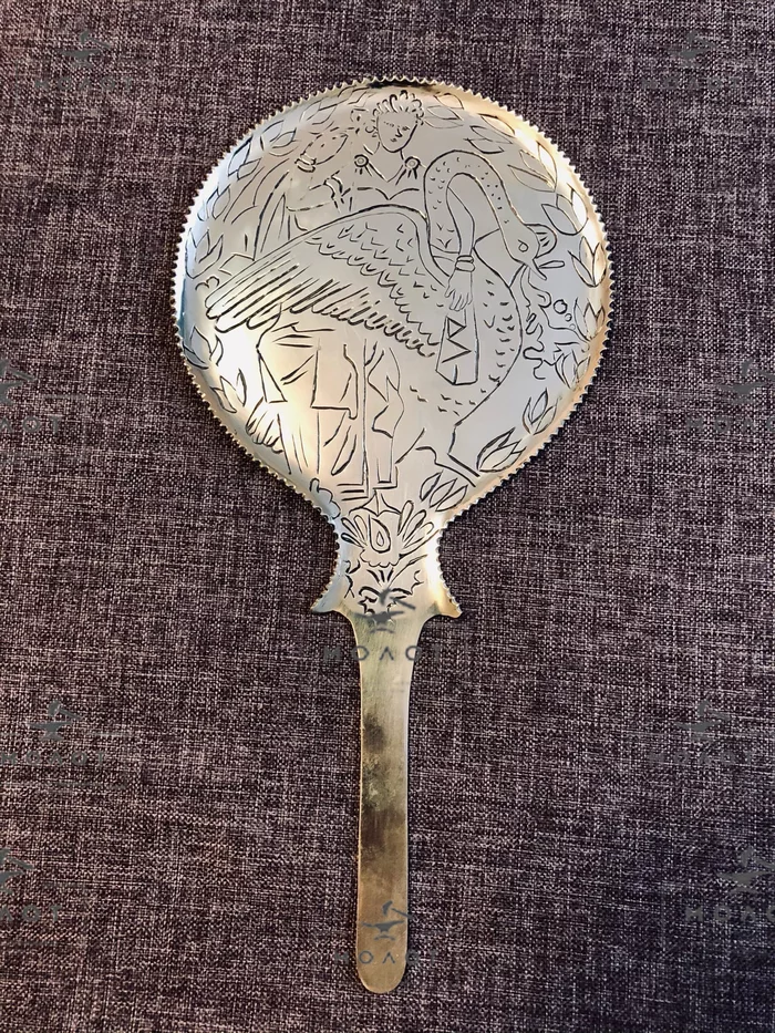 Etruscan Mirror - My, Mirror, Etruscans, Reconstruction, Longpost
