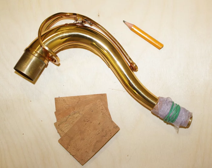 How to replace the plug on a saxophone neck yourself - My, Musical instruments, With your own hands, Repair, Saxophone, Longpost