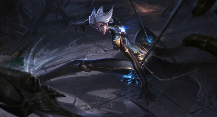 Steel Shadow - League of legends, Art, Games, Camille