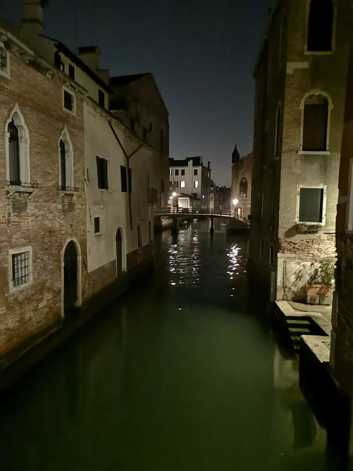 Venice 10 pm - My, Venice, Mobile photography, Italy, Longpost