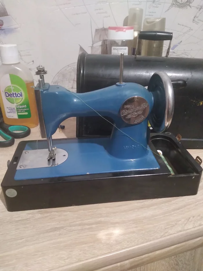 DShM1 children's sewing machine - My, Creation, Children